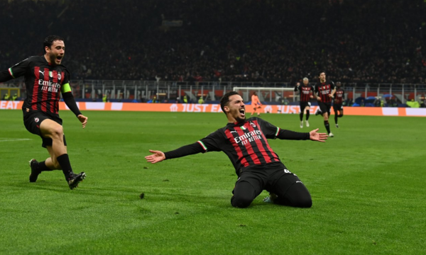 Milan fiton minimalisht në ndeshjen e parë çerekfinale ndaj Napolit
