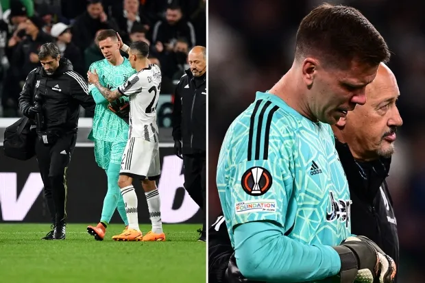 Szczesny largohet me lot nga fusha, pati dhimbje në gjoks