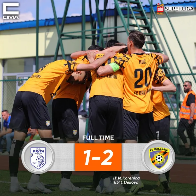 Ballkani fiton në Gjilan, gara për titull bëhet shumë interesante
