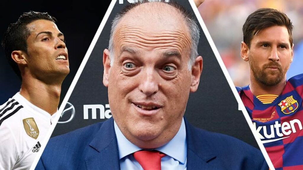 Presidenti i La Ligas, Tebas: Messi dhe Ronaldo janë fyer më së shumti nga tifozët