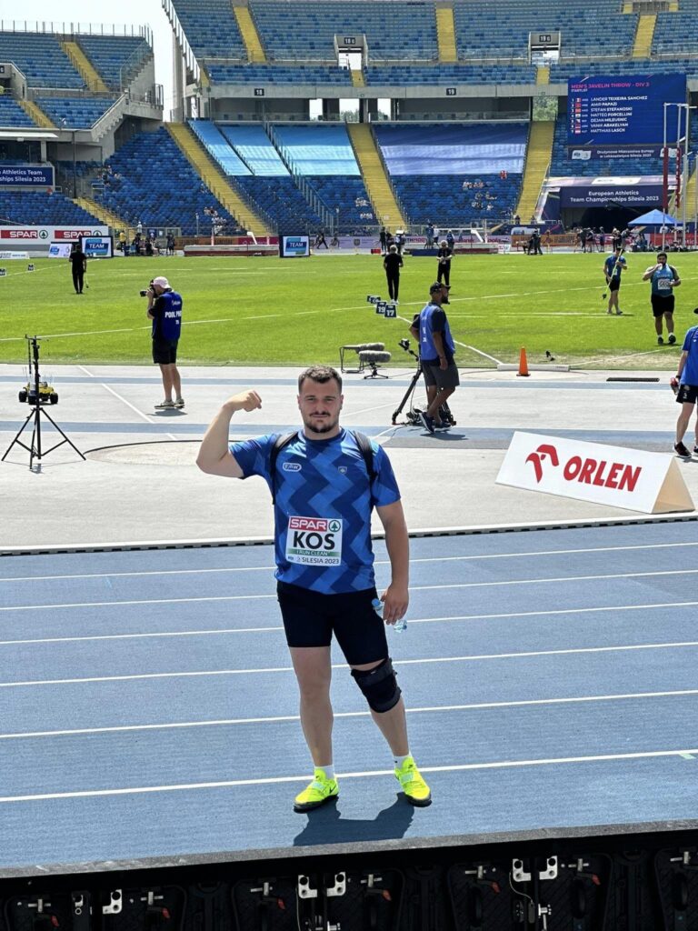 Muhamet Ramadani, renditet i treti në Lojërat Evropiane