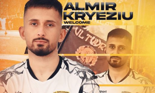 Ballkani e zyrtarizon Almir Kryeziun