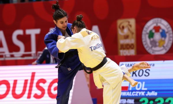 Nora Gjakova e argjendtë në Grand Slamin e xhudos