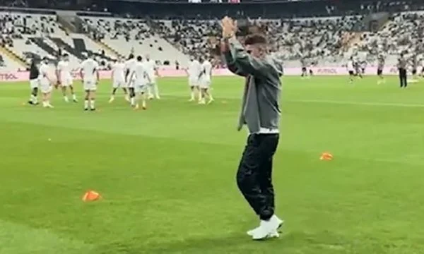 Çfarë pritje madhështore ia bënë Rashicës tifozët e Besiktasit (Video)