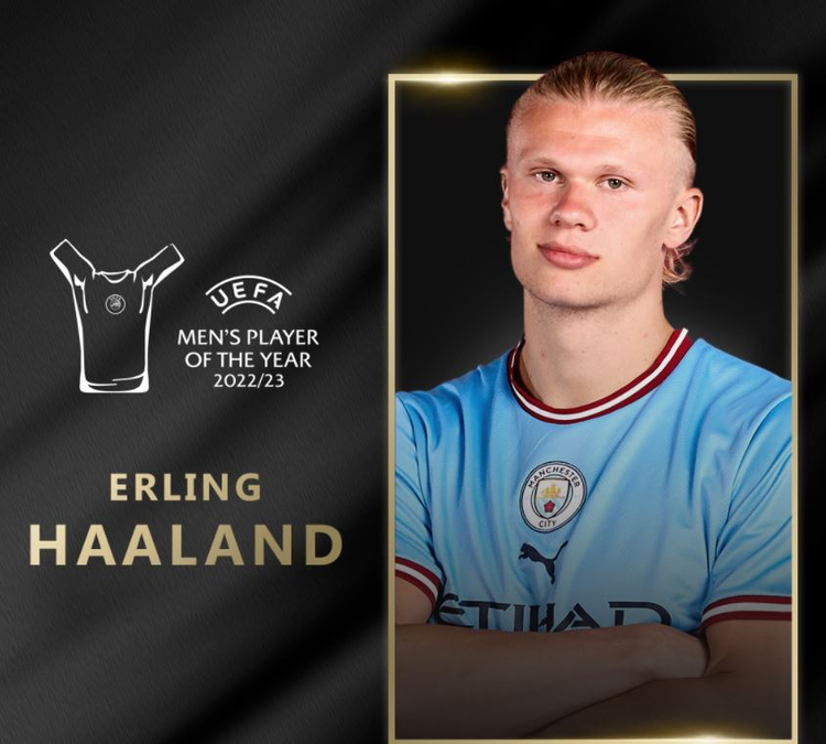 Haaland, shpallet më i miri nga UEFA