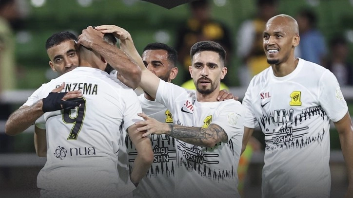 Benzema asiston në fitoren e Al-Ittihadit