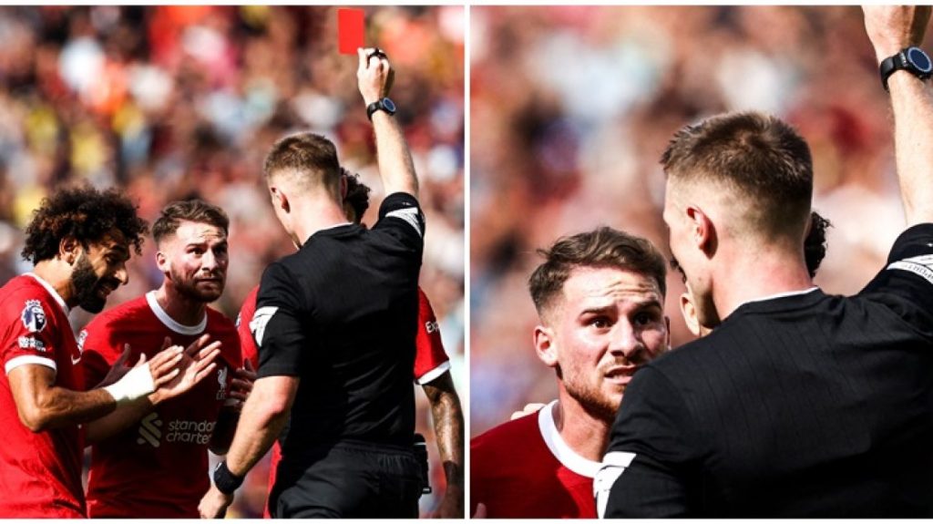 Mac Allisterit i hiqet kartoni i kuq