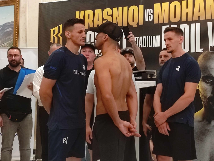 Çdo gjë gati për mbrëmjen e boksit, Krasniqi i motivuar si kurrë më parë