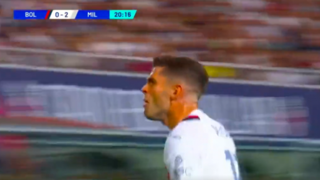 Pulisic debuton me një super gol për Milanin në Serie A