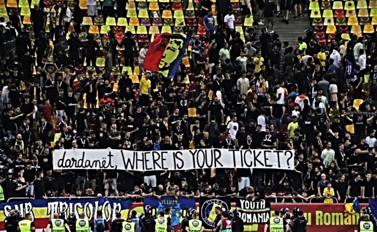 Huliganët rumunë provokojnë “Dardanët”