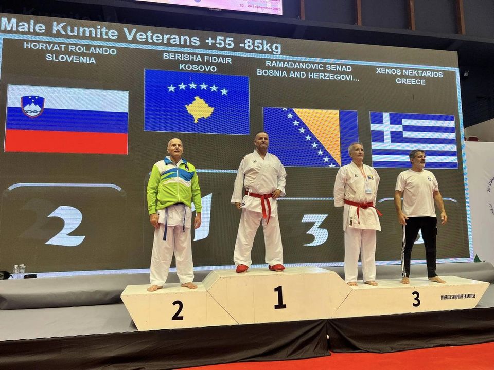 Kosova vatër e medaljeve të arta, këtë herë shkëlqejnë karateistët