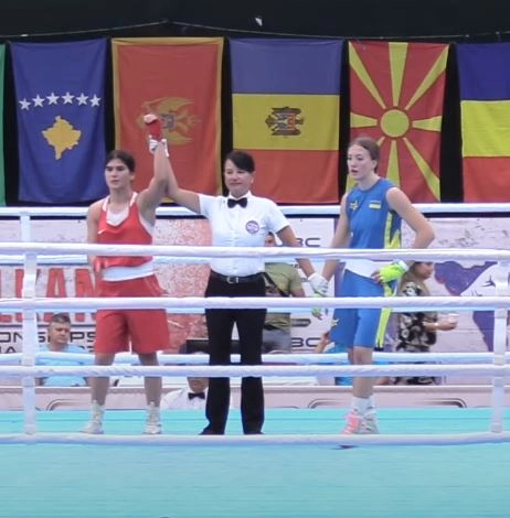 Donjeta Sadiku shpallet kampione ballkanike, fiton medaljen e artë