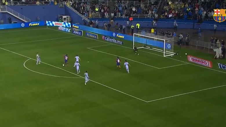Barcelona gjen ‘Messin e ri’, 16-vjeçari merr topin nga mesi i fushës dhe befason Xavin me një supergol