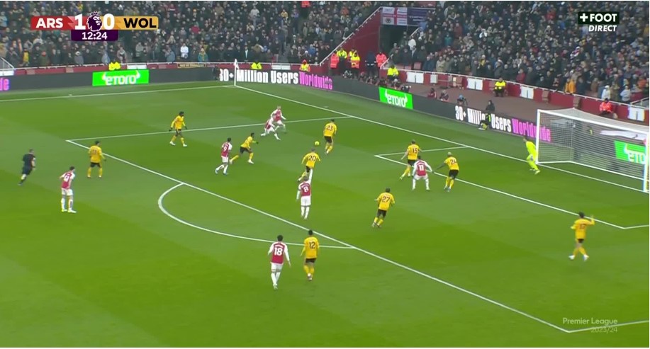 Mbyllet pjesa e parë, Arsenali shkon në pushim me dy gola