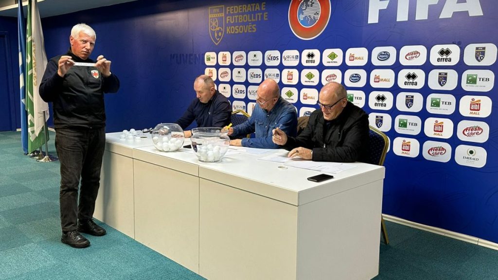 U tërhoq shorti për rrethin e dytë të Kupës së Kosovës