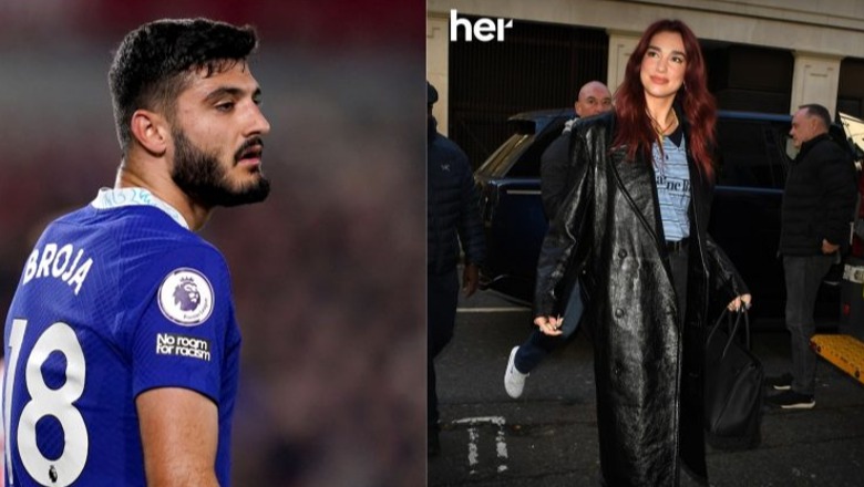 Dua Lipa ndjek Armando Brojën në stadium, arsyeja pse dy shqiptarët u bënë bashkë në ‘Stamford Bridge’