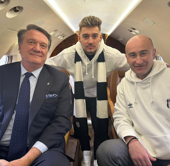 Vjen zyrtarizimi, Beshiktashi i uron mirëseardhjen Ernest Muçit