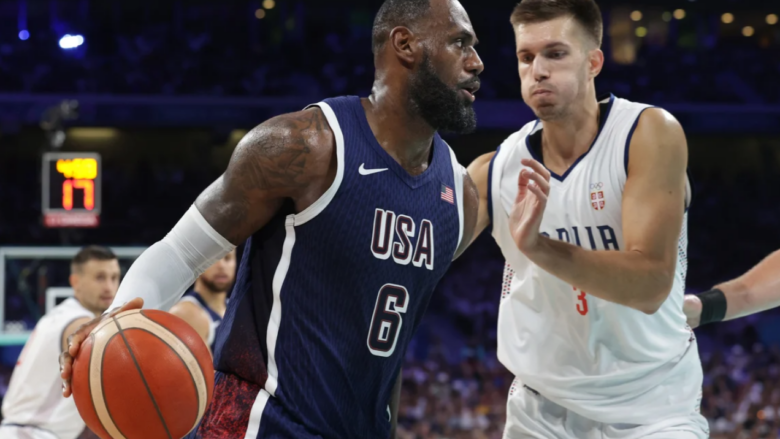 SHBA-ja e nis fuqishëm në Paris, mposhti bindshëm Serbinë