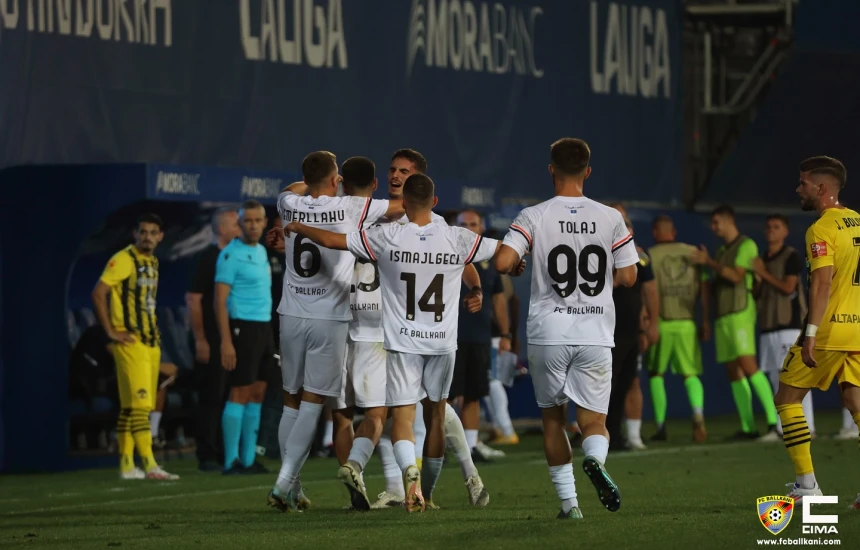 Ballkani fiton pa probleme ndaj Hamrunit dhe siguron kalimin në rrethin e tretë të Ligës së Konferencës