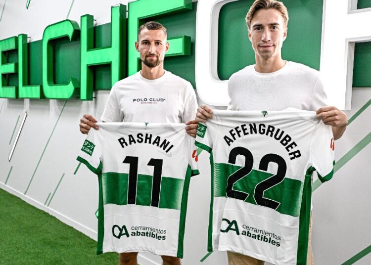 Rashani i gatshëm ta ndihmojë Elchen për tu rikthyer në La Liga
