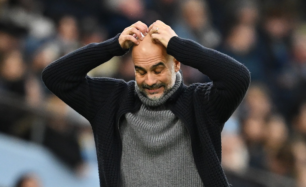 Tension në rritje, Guardiola gërvisht sërish fytyrën gjatë ndeshjes ndaj Club Brugge