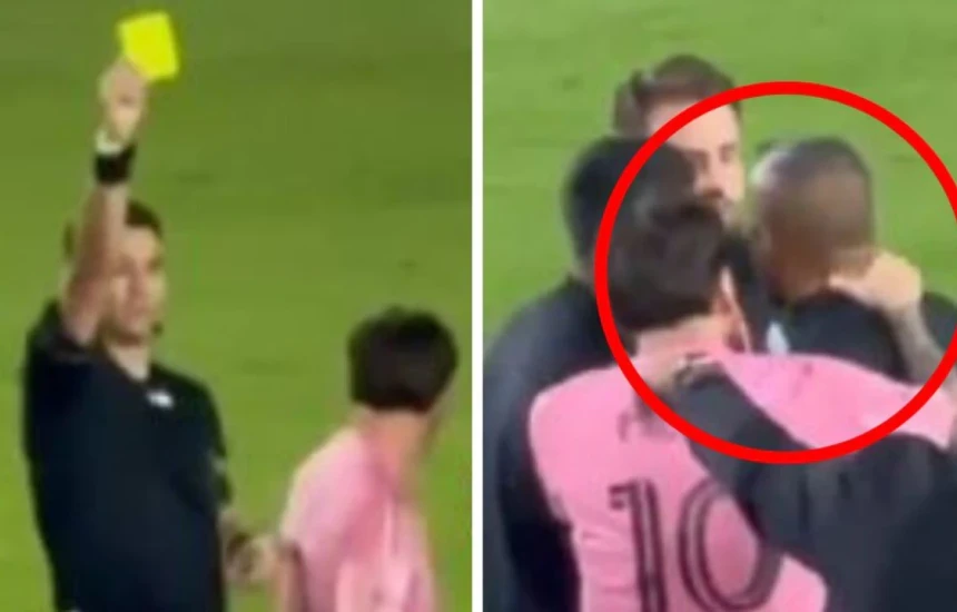 Messi gjobitet pasi e kapi për qafe trajnerin kundërshtar