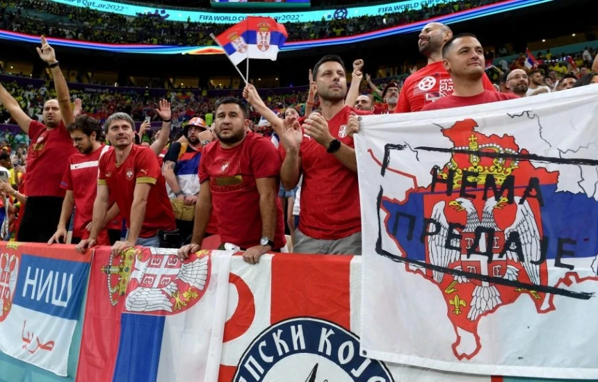 Për thirrjet anti-Kosovë dhe incidente të tjera, Serbia ka marrë mbi 2 milionë euro gjoba