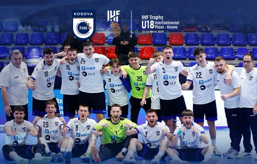 Hendboll, Kosova U18 në finale të “IHF Trophy”