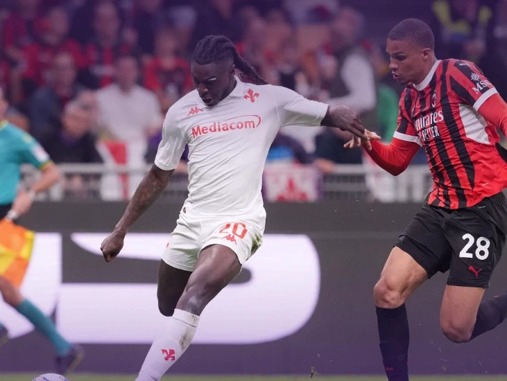 Milani ndalet në barazim nga Fiorentina