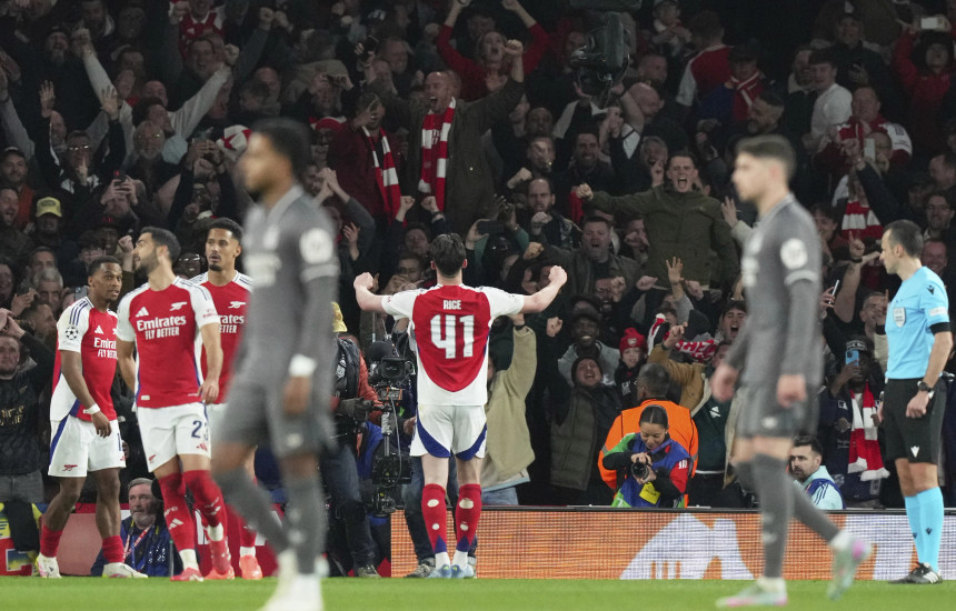 Supergolat e Declan Rice “shkatërrojnë” Real Madridin