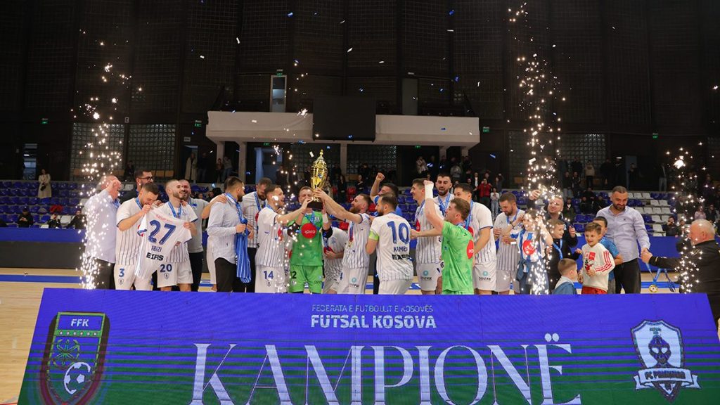 FC Prishtina 01 triumfon në finalen dramatike të Kupës së Kosovës në futsall