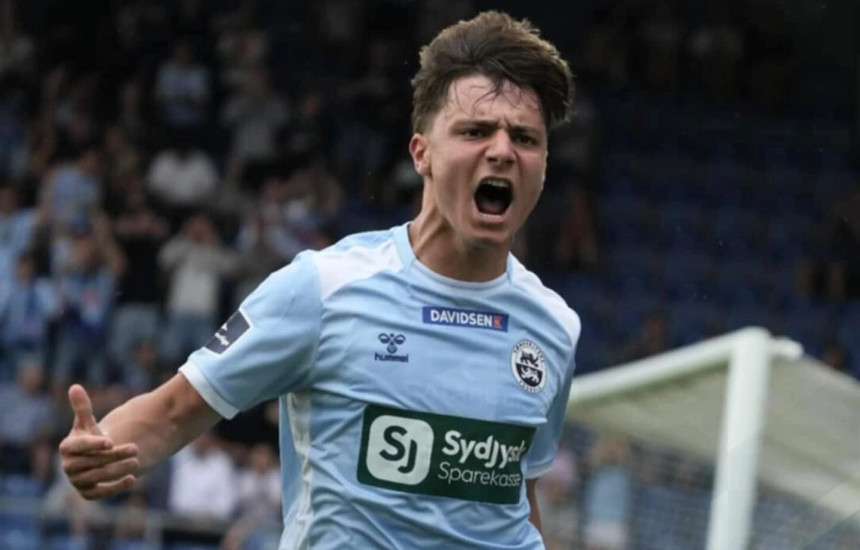 Talenti kosovar e fillon me gol kampionatin në Danimarkë