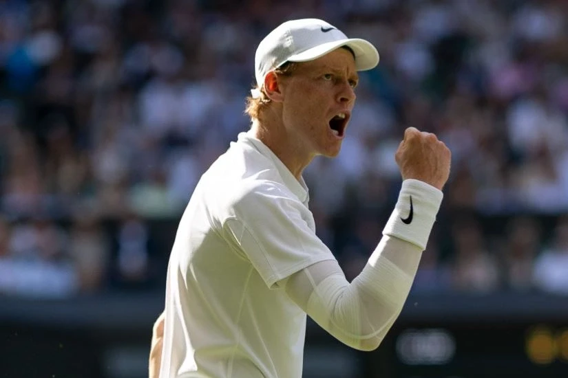 Italiani Sinner e fiton Wimbledonin, mposht Alcarazin