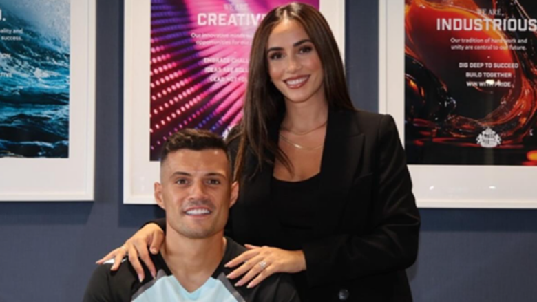 Kalimi te Sunderland, Leonita i bën dedikimin emocionues Xhakës: Krenare me ty, do të jem gjithmonë pranë teje