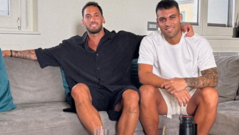 Pajtohen Calhanoglu dhe Lautaro