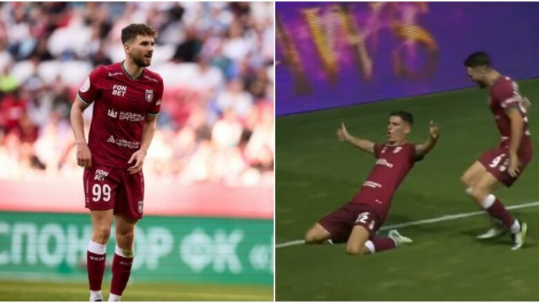 Dyshja kosovare në Rusi – Shabanhaxhaj dhe Hoxha i japin Rubin Kazanit startin perfekt