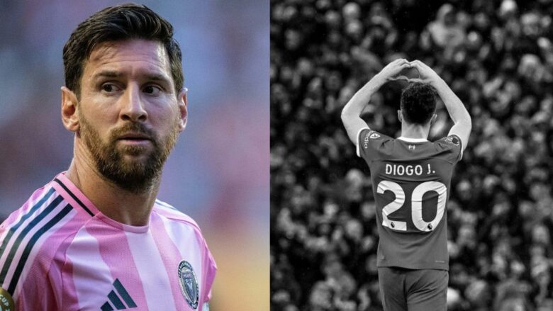 Messi reagon rreth vdekjes tragjike të Diogo Jotas
