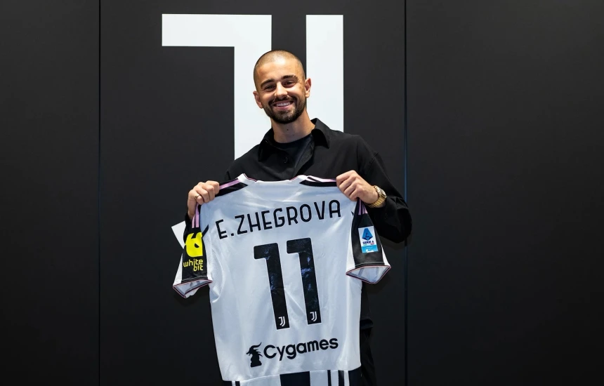 Fjalët e para të Edon Zhegrovës si lojtar i Juventusit