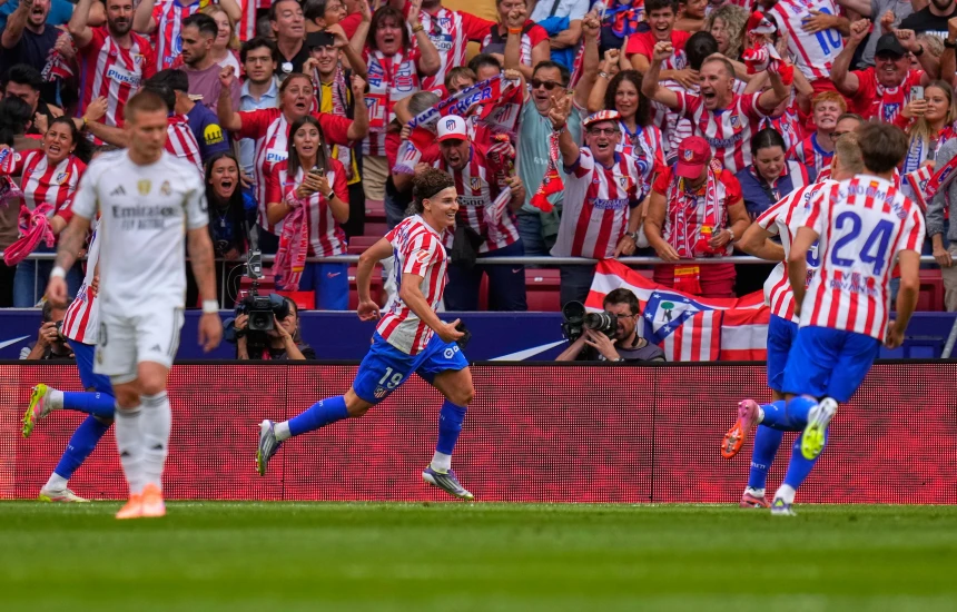 Atletico turpëron Realin me “manita”