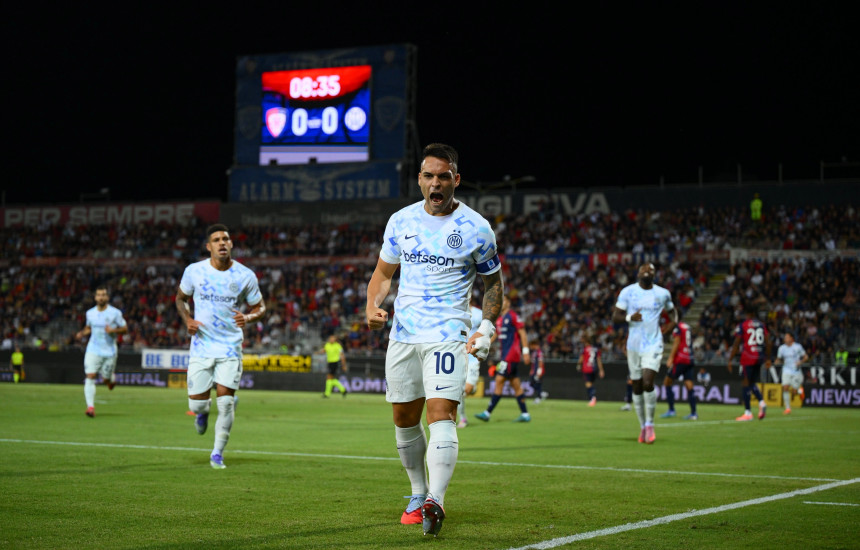 Nuk gabon Interi, fiton ndaj Cagliarit