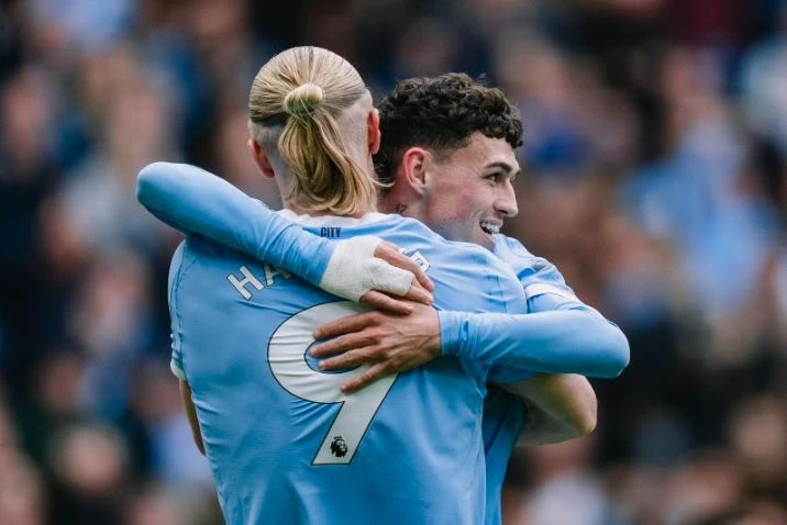 Fitore e thellë e Cityt, Haaland shënon dy gola