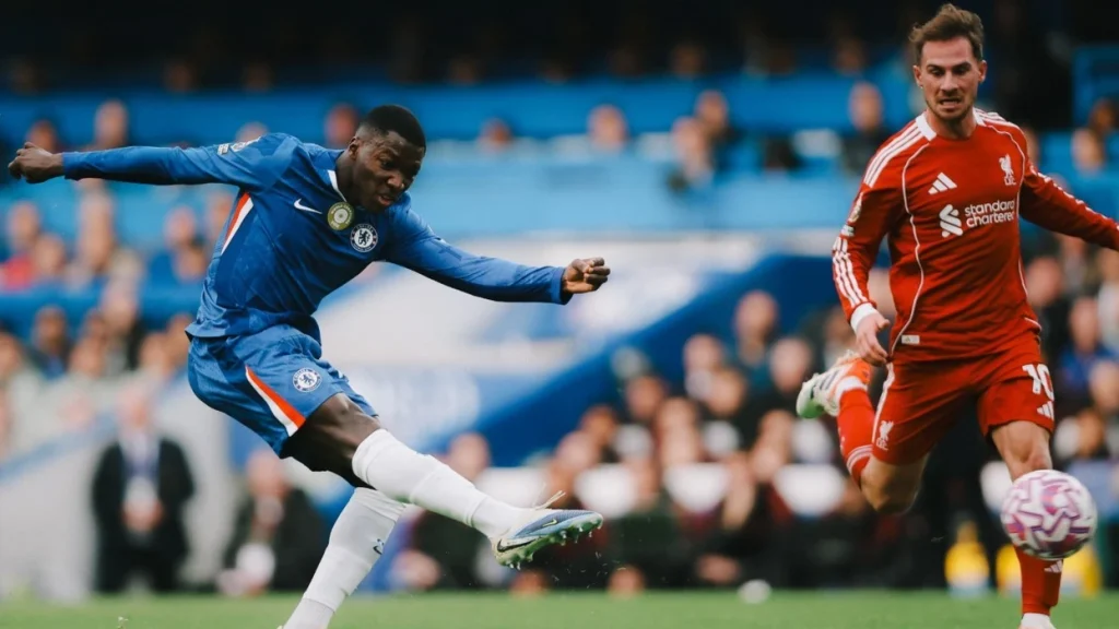 Chelsea mposht Liverpoolin në minutat shtesë