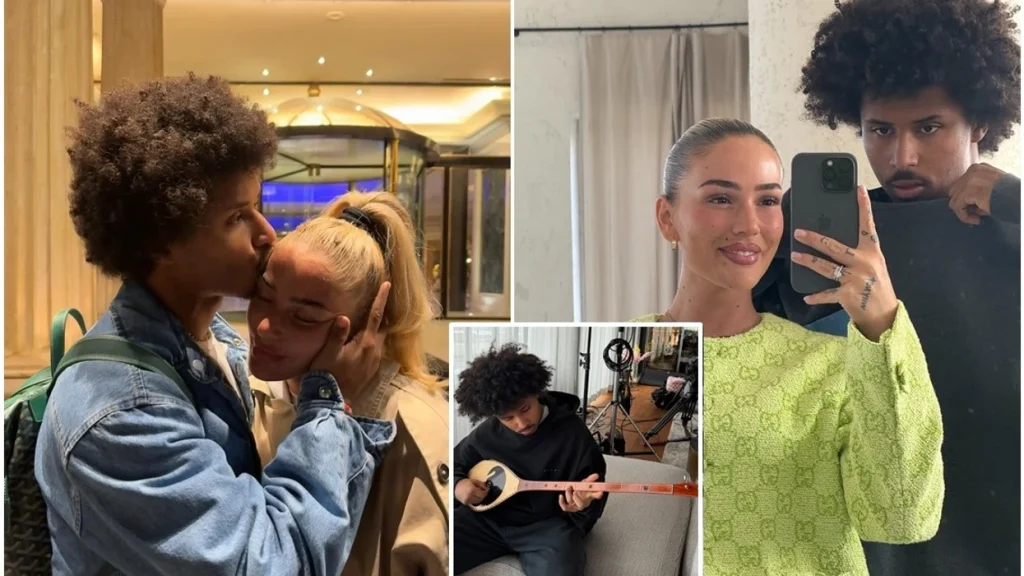 Adeyemi shfaqet me çifteli, “dhëndri i Kosovës” po mëson instrumentin shqiptar